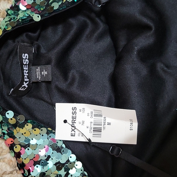 Express Sequin Dress - Picture 2 of 3